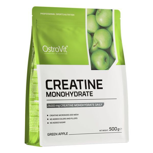 OstroVit Creatine Monohydrate, 300 грам - Зелене яблуко CN1410-1 фото