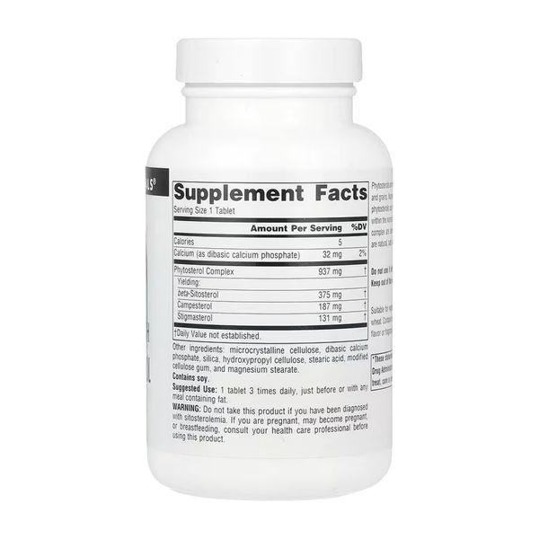 Beta Sitosterol Mega Strength 375 mg - 60 tabs 2023-10-6483 фото
