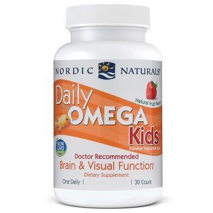 Nordic Naturals Daily Omega Kids, 30 капсул CN6899 фото