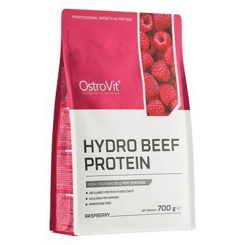 OstroVit Hydro Beef Protein, 700 грамм - Малина CN20041-2 фото
