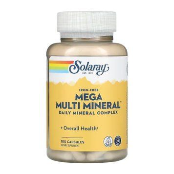 Mega Multi Mineral Iron-Free - 100 caps 2023-10-6747 фото