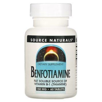 Source Naturals Benfotiamine 150 mg, 60 таблеток CN14386 фото