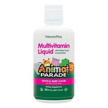Natures Plus Animal Parade Miltivitamin, 887 мл - Тропические ягоды CN14285-1 фото