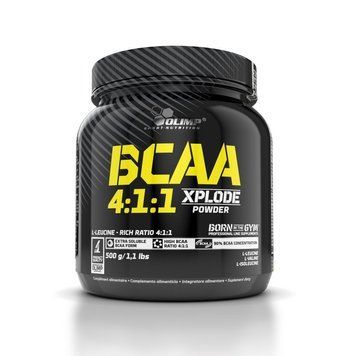 Olimp Sport Nutrition BCAA 4:1:1 Xplode, 500 грамм - Фруктовый пунш CN1550-2 фото