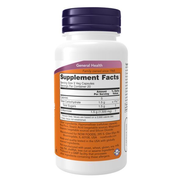 D-Mannose 500mg - 240 vcaps 2022-10-2603 фото