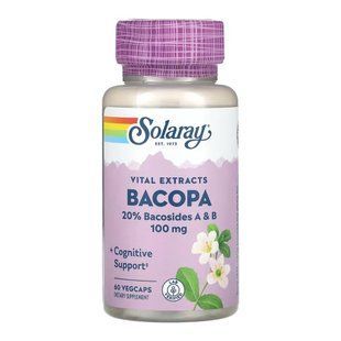 Bacopa 100mg - 60 vcaps 2023-10-6780 фото