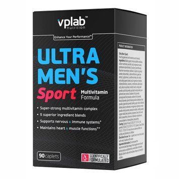 Multivitamin Ultra Men's Sport - 90 caps 2022-10-0276 фото