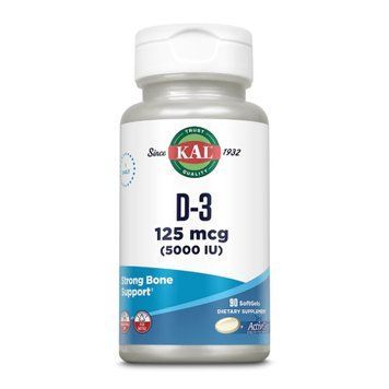 D-3 5000 IU 125mcg - 90 Softgel 2022-10-1773 фото