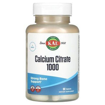 KAL Calcium Citrate 1000 mg, 90 таблеток CN17251 фото