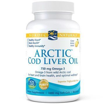 Nordic Naturals Arctic Cod Liver Oil, 90 капсул CN6900 фото