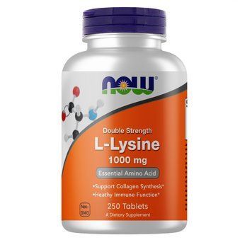 NOW L-Lysine 1000 mg, 250 таблеток CN3602 фото
