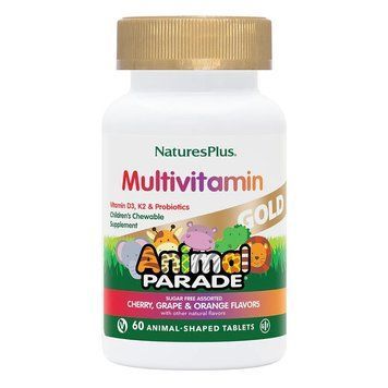 Natures Plus Animal Parade Gold, 60 жевательных таблеток - Ассорти CN9484-1 фото