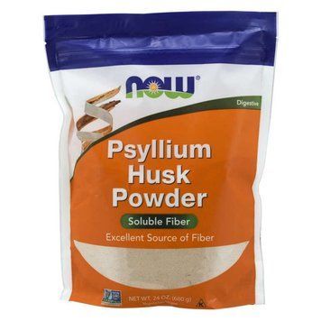 NOW Psyllium Husks Powder, 680 грамм CN7872 фото