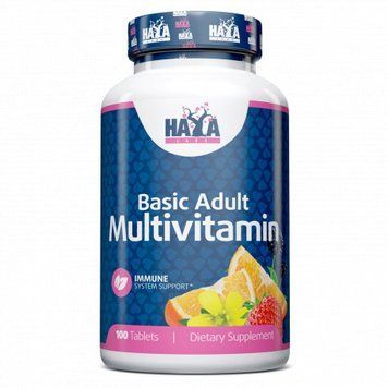 Haya Labs Basic Adult Multivitamin, 100 таблеток CN10216 фото