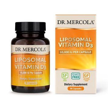 Dr. Mercola Liposomal Vitamin D3 10000 IU, 90 капсул CN7116 фото