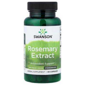 Swanson Rosemary Extract 500 mg, 60 капсул CN20258-1 фото