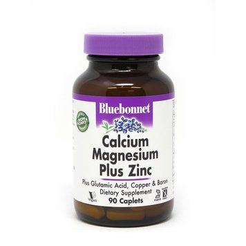 Bluebonnet Nutrition Calcium Magnesium plus Zinc, 90 каплет CN6487 фото
