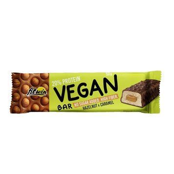 FitWin Vegan Bar, 50 грамм - Карамель-фундук CN17190 фото