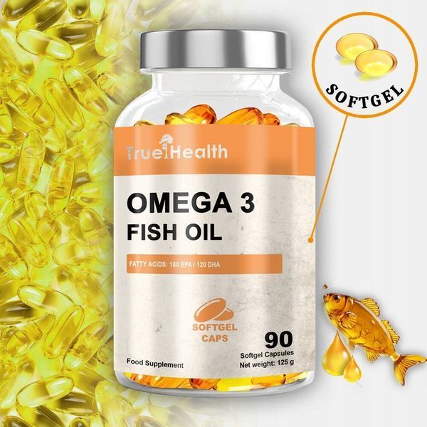 True Health Omega Fish Oil, 90 капсул CN16632 фото