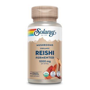 Org Grown Fermented Reishi 1000mg - 60 caps 2023-10-2147 фото