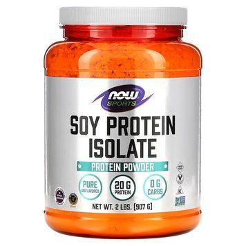 NOW Soy Protein Isolate, 907 грам CN12666 фото