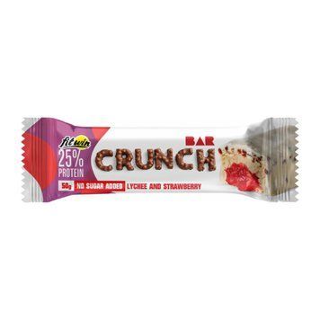 Crunch Bar - 12x50g Lychee and Strawberry 2023-10-4084 фото