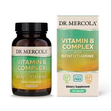 Dr. Mercola Vitamin B Complex, 60 капсул CN7126 фото