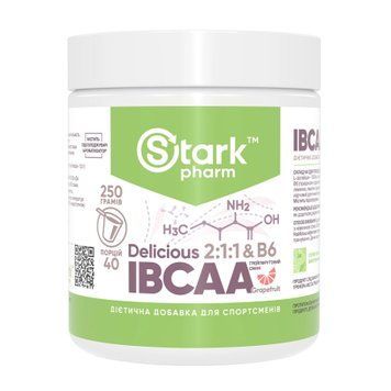 Stark IBCAA 2-1-1/Vit B6 - 250g Grapefruit 100-30-2997082-20 фото