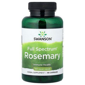 Swanson Rosemary 400 mg Full Spectrum, 90 капсул CN20259-1 фото