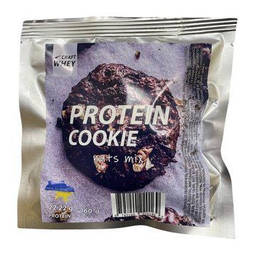 Craft Whey Protein Cookie 60 грамм, Nuts Mix CN16828 фото