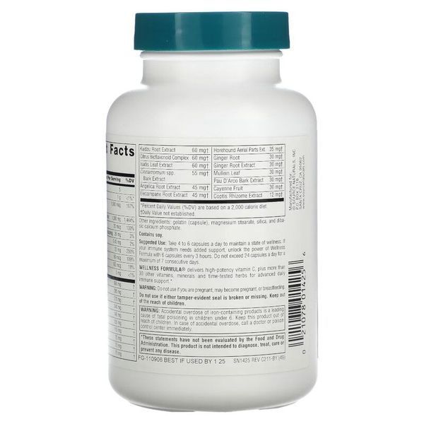 Source Naturals Wellness Formula, 120 капсул CN12584 фото