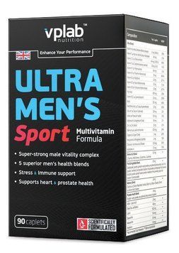 VPLab Ultra Mens Sport Multivitamin, 90 каплет CN1428 фото