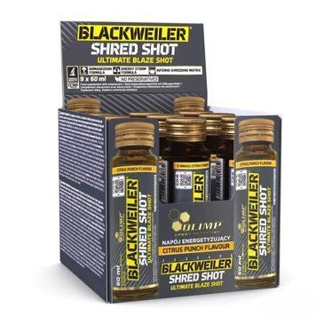 Olimp Sport Nutrition BlackWeiler Shred, 9*60 мл - Цитрусовий пунш CN15598-2 фото
