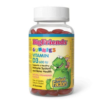 BigFriends Vitamin D3 Gummies 600 IU - 60 gummies 2023-10-6550 фото