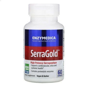 Enzymedica Serra Gold, 60 капсул CN7665 фото