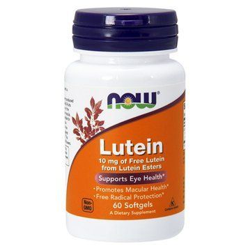 NOW Lutein 10 mg, 60 капсул CN3630 фото
