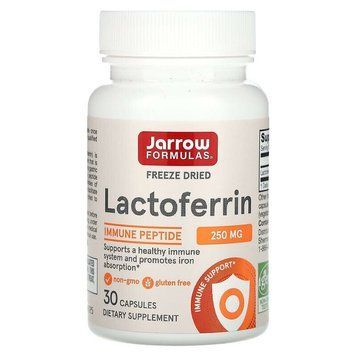 Jarrow Formulas Lactoferrin 250 mg, 30 капсул CN20182-1 фото