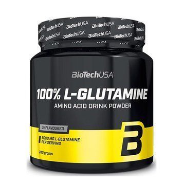 BioTech 100% L-Glutamine, 240 грамм CN154 фото