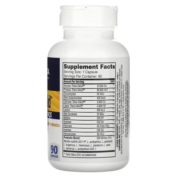 Enzymedica Digest Gold + Probiotics, 90 капсул CN15210 фото