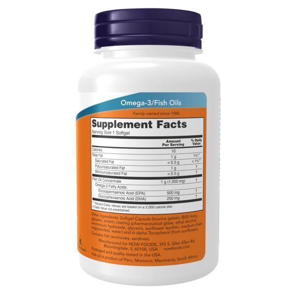 Ultra Omega-3 Fish Oil - 180 Softgels 2022-10-2435 фото
