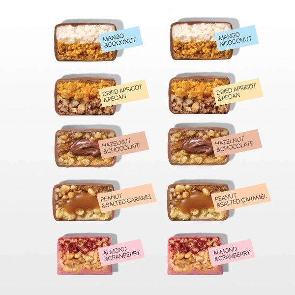 Spacefood Space Bite Nut Bar MIX, 10*40 грам CN17253 фото