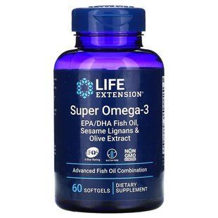 Life Extension Super Omega-3, 60 капсул CN9971 фото