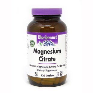 Bluebonnet Nutrition Magnesium Citrate, 120 капсул F520A9CC4F76 фото