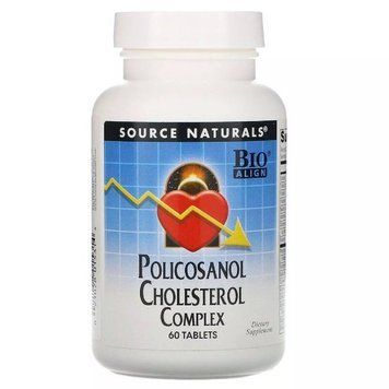 Source Naturals Policosonol Cholesterol Complex, 60 таблеток CN13600 фото