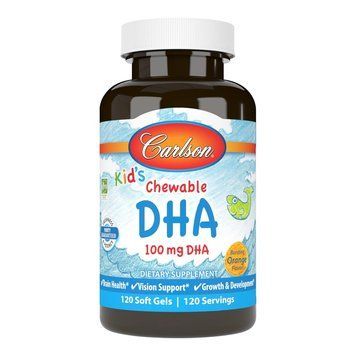 Carlson Labs Kid's Chewable DHA, 120 капсул CN9203 фото