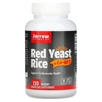 Jarrow Formulas Red Yeast Rice, 120 вегакапсул CN13823 фото