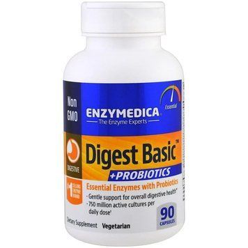Enzymedica Digest Basic + Probiotics, 90 капсул CN7674 фото