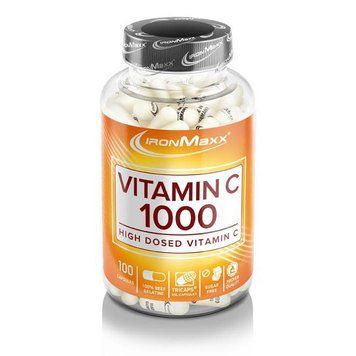 Ironmaxx Vitamin C 1000 mg, 100 капсул CN4336 фото