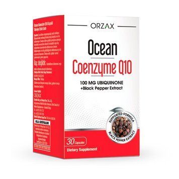 Orzax Ocean Coenzyme Q10, 30 капсул CN16638 фото