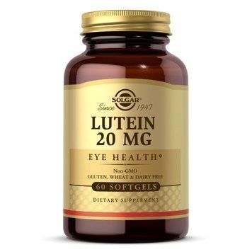 Solgar Lutein 20 mg, 60 капсул CN12457 фото